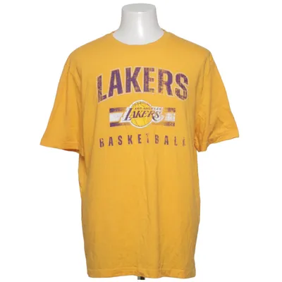 T-shirt (Gul) fra NBA Bomuld, Polyester, Viscose