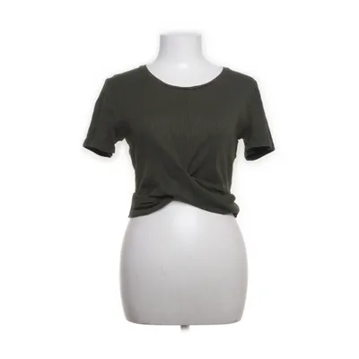 Crop top (Groen) van About You Elastaan, Viscose
