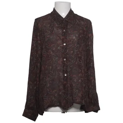 Blouse (Bruin, Meerkleurig) van Charter Club Zijde