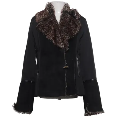 Shearlingjacka (Svart, Brun) från Creenstone Akryl, Polyester