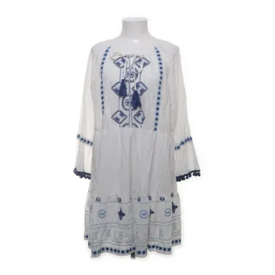 Tunique (Blanc, Bleu) de Sovaye Coton