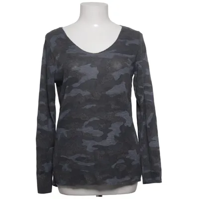 Lange mouwen shirt (Grijs, Groen, Blauw) van Made in italy Elastaan, Polyester, Viscose