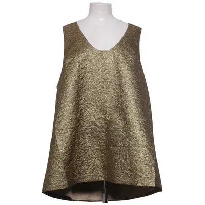 Tanktop (Guld) fra H&M Edition Polyester, Viscose