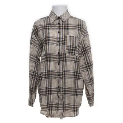 Flanellskjorta (Beige, Flerfärgad) från Sisters Point Bomull, Polyester