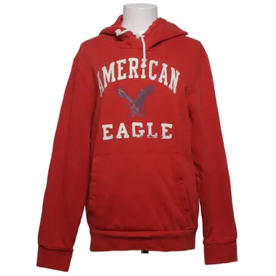 Hoodie (Red) from American Eagle Outfitters Cotton, Polyester