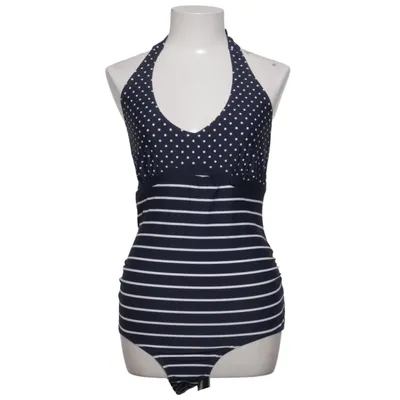 Swimsuit (Blue, White, Multicolored) from Jojo Maman Bébé Elastane, Polyamide, Polyester