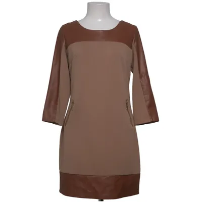 Klänning (Beige, Brun) från Pink Boom Elastan, Polyester