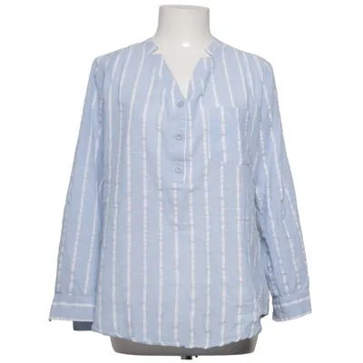 Blouse (Blauw, Wit) van Yidarton Viscose