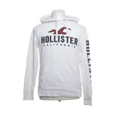 Capuchon sweater (Wit) van Hollister Katoen, Polyester
