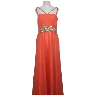 Evening gown (Orange) from Claudine Polyester