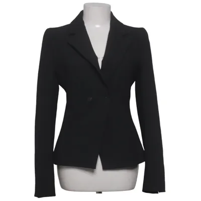 Blazer (Black) from Zara Elastane, Polyester, Viscose