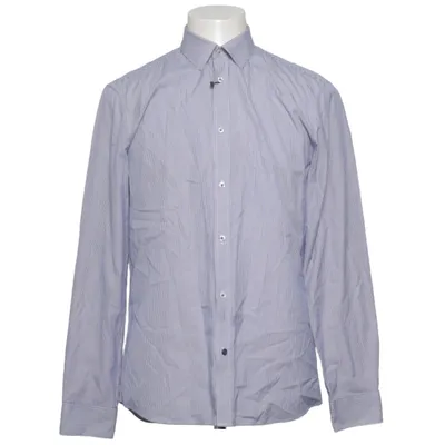 Chemise (Bleu, Blanc) de Bläck Coton