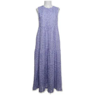 Aftenkjole (Lilla) fra Selected Femme Polyester, Viscose