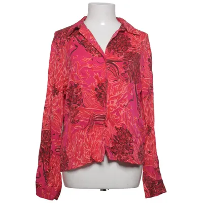 Blouse (Red, Multicolored) from 1. State Elastane, Silk