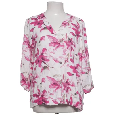 Blouse (White, Pink) from VRS Woman Viscose