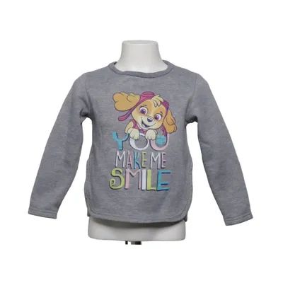 Collegetröja (Grå, Flerfärgad) från Nickelodeon Bomull, Polyester