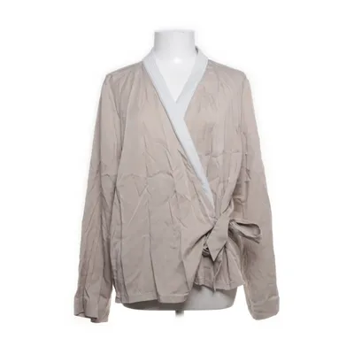 Omlottkofta (Beige, Silverfärgad) från Yaya Women Viskos