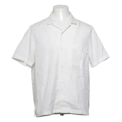 Kortärmad skjorta (Vit) från H&M Man Bomull, Lyocell