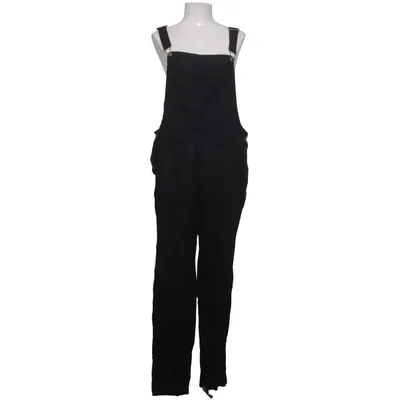 Dungarees (Black) from Janina Cotton, Linen