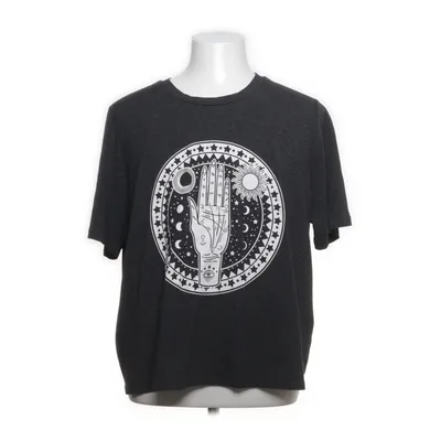 T-shirt (Zwart, Wit) van ONLY Carmakoma Katoen, Polyester