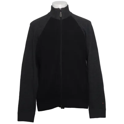 Cardigan (Sort, Grå) fra Redgreen Uld