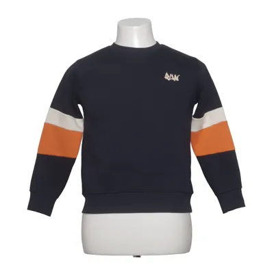 Sweatshirt (Blue, Orange, White) from STC Cotton, Polyester
