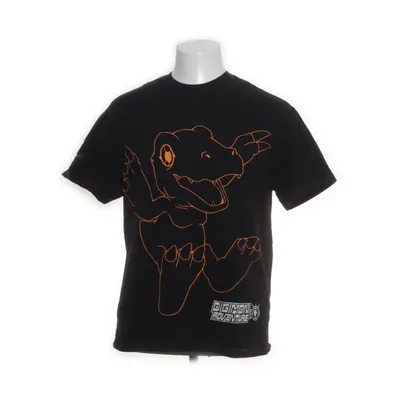 T-shirt (Black, Orange, Blue) from Bershka Cotton