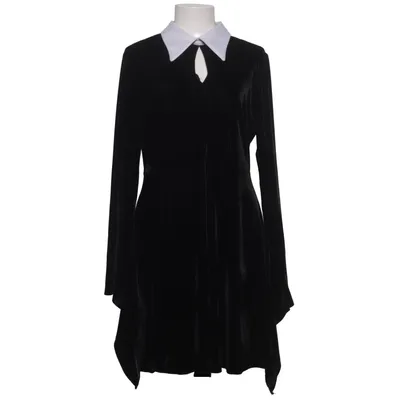 Robe (Noir, Blanc) de Killstar Élasthane, Polyester