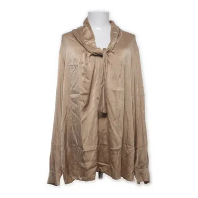 Knytblus (Beige) från Marina Rinaldi Elastan, Silke