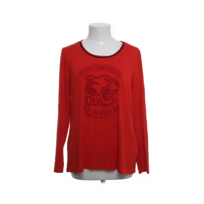 Long sleeve T-shirt (Red) from Crisca Elastane, Viscose