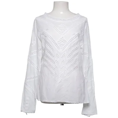 Blus (Vit) från Hunkydory Bomull