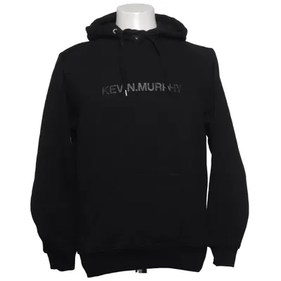 Hoodie (Black) from Kevin Murphy Cotton, Recycled polyester