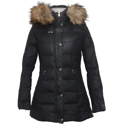 Winterjas (Zwart) van Rockandblue
