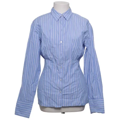 Shirt (Blauw, Wit) van H&M Katoen