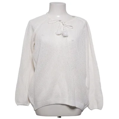 Sweater (White) from Gwynedds Cotton