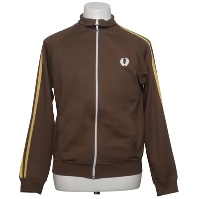 Trainingsjacke (Braun, Gelb) von Fred Perry Sportswear Baumwolle, Polyester