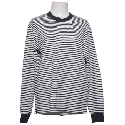 Long sleeve T-shirt (Black, White) from Uniqlo Cotton, Recycled polyester