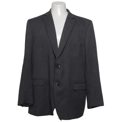 Blazer (Gray) from Dressmann Acetate, Polyester, Viscose, Wool