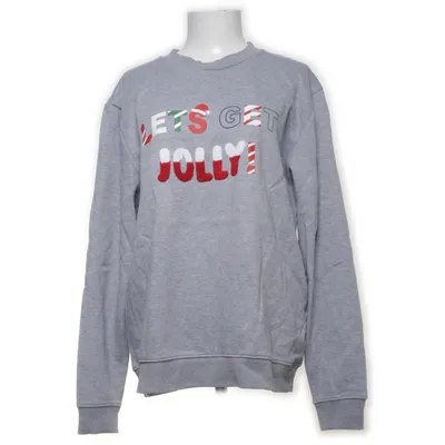 Sweatshirt (Gray, Red, White) from Watsons Cotton, Polyester