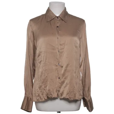 Shirt (Beige) from Turnover Silk