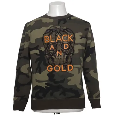 Sweatshirt (Green, Black) from Diesel Black Gold Cotton, Polyester