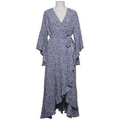 Robe portefeuille (Bleu, Blanc) de Pure Female Viscose