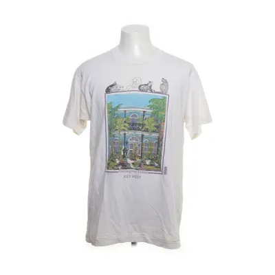 T-shirt (Vit, Flerfärgad) från Fruit of the Loom Bomull
