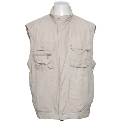 Outer vest (Beige) from Camel Active Cotton, Polyamide