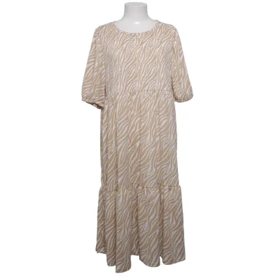 Långklänning (Beige, Vit) från Sirup Elastan, Polyester