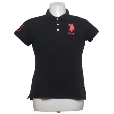 Polo shirt (Black) from U.S. Polo Assn. Cotton, Elastane