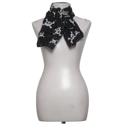 Sjal (Sort, Hvid) fra H&M Bomuld, Metallfiber