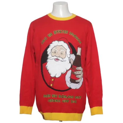 Pull de Noël (Rouge, Multicolore) de Svensk Husman Acrylique