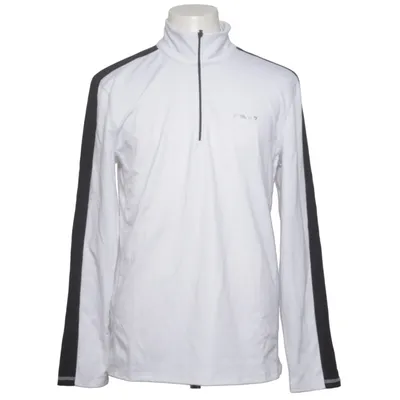 Trainingstop (Wit, Zwart) van Falcon Elastaan, Polyester