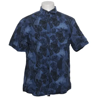 Short sleeve shirt (Blue, Black) from On Our Terms Cotton